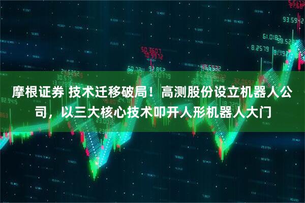 摩根证券 技术迁移破局！高测股份设立机器人公司，以三大核心技术叩开人形机器人大门